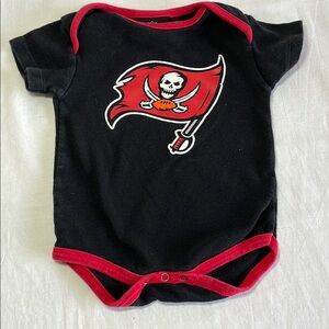 12M Tampa Bay Buccaneers football onesie